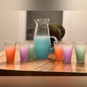 MCM Blendo Frosted Set - Vintage